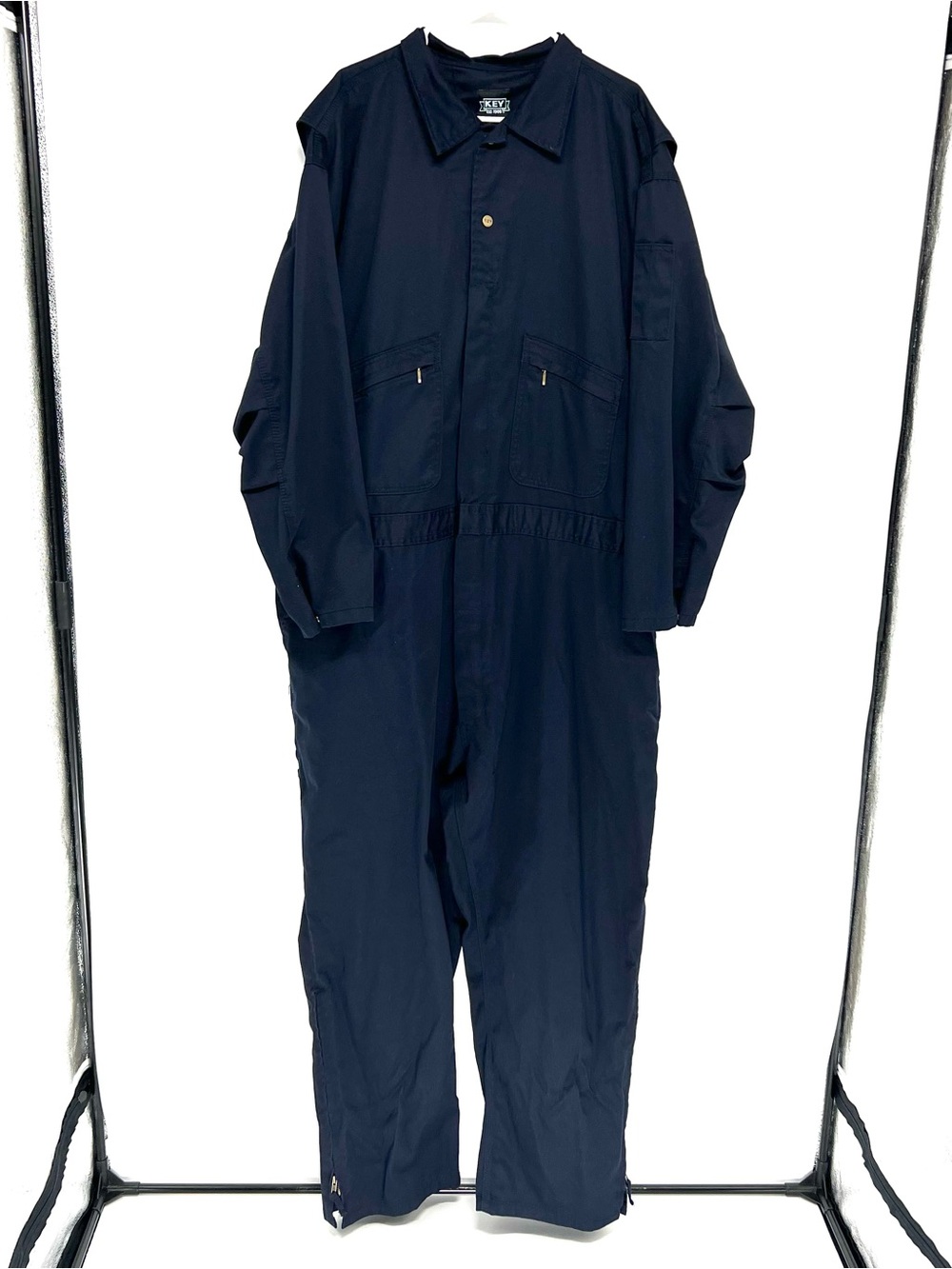 Key unlined work coveralls men’s 3XL